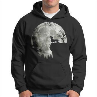 Dachshund And Moon Halloween 2 Men Hoodie - Thegiftio UK