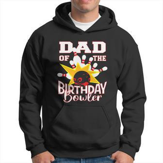 Dad Of The Birthday Bowler Men Hoodie - Thegiftio UK