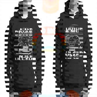Dad Mode Unlocked Gamer Player Father Mother Family Love V2 Hoodie - Thegiftio