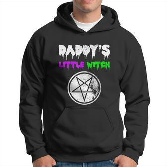 Daddys Little Witch Halloween Sexy Kinky Men Hoodie - Thegiftio UK