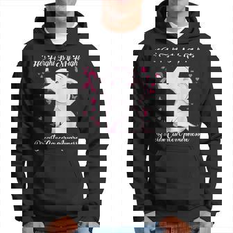 Elephant Her Fight Is My Fight Breast Cancer Awareness Men Hoodie Graphic Print Hooded Sweatshirt - Thegiftio UK