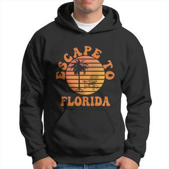 Escape To Florida Desantis Cool Gift Hoodie - Monsterry CA