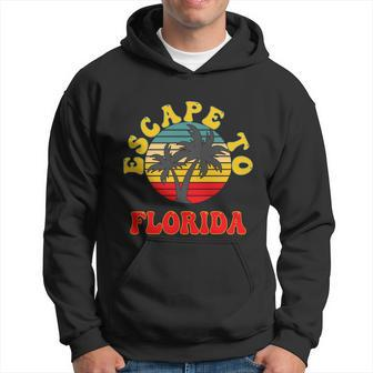 Escape To Florida Desantis Gift Hoodie - Monsterry