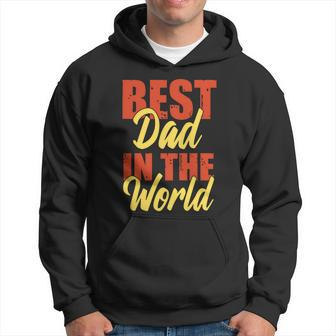 Fathers Day Best Dad In The World Men Hoodie - Thegiftio UK