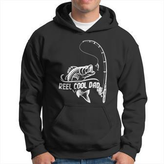 Fathers Day Cute Gift Fathers Dad Daddy Fishing Reel Cool Dad Cute Gift Hoodie - Thegiftio UK