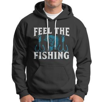 Feel The Fishing Hoodie - Monsterry