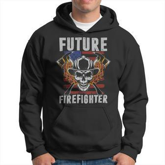 Firefighter Future Firefighter Profession Hoodie - Seseable