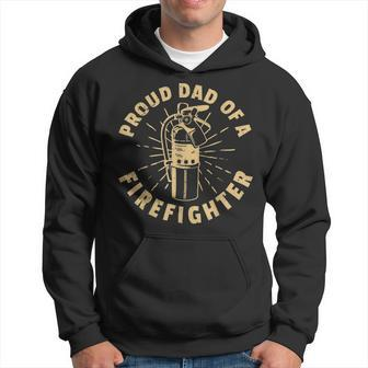 Firefighter Proud Dad Of A Firefighter V2 Hoodie - Seseable