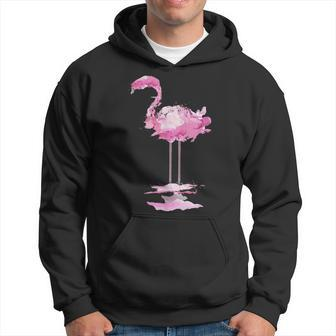 Flamingo Watercolor Art 3 Men Hoodie - Thegiftio UK