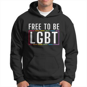 Free To Be Lgbt Bisexual Lesbian Gay Pride Men Hoodie - Thegiftio UK