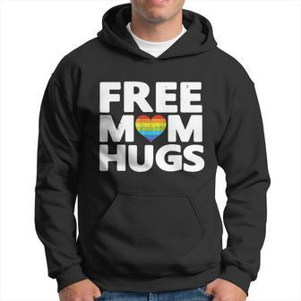Free Mom Hugs Cute Gift Free Mom Hugs Rainbow Gay Pride Gift Hoodie - Thegiftio UK