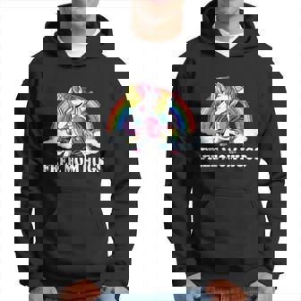 Free Mom Hugs Unicorn Lgbt Gay Pride Rainbow Great Gift Hoodie
