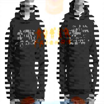 Friends Scary Horror Halloween Graphic Design Printed Casual Daily Basic V2 Hoodie - Thegiftio UK