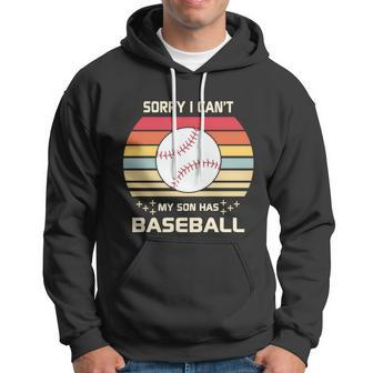 Funny Baseball Mom Funny Baseball Son Funny Baseball Quotes Retro Baseball Hoodie - Monsterry