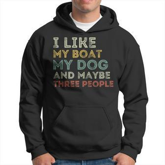 Funny Boating Gifts For Men Women Boaters Boat Owner Hoodie - Thegiftio UK