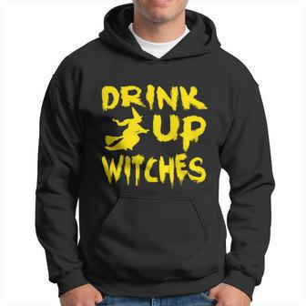Funny Halloween Drink Up Witches Funny Halloween Graphic Design Printed Casual Daily Basic Hoodie - Thegiftio UK