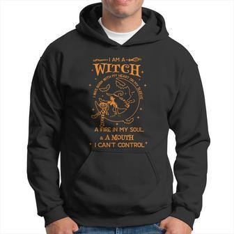 Funny Halloween Funny Halloween Witch A Mouth Graphic Design Printed Casual Daily Basic Hoodie - Thegiftio UK