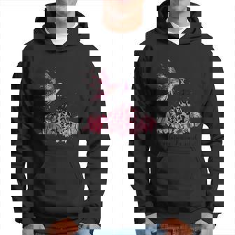 Funny Halloween In October We Wear Pink Hummingbird Breast Cancer Awareness Hoodie - Thegiftio