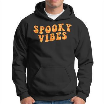 Funny Spooky Vibes Halloween Spooky Season Trick Or Treat Hoodie - Seseable