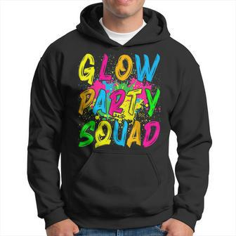 Glow Party Squad Lets Glow Crazy 80S Retro Costume Party Men Hoodie - Thegiftio UK