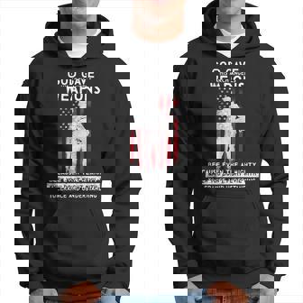 God Gave Weapons To Fight Evil Men Hoodie - Thegiftio