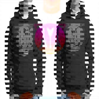 Guitar Music Band Rock Retro Vaporwave Vintage 80S 90S Hoodie - Thegiftio UK