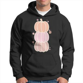 Halloween Colorful Cute Pumpkin Idea Gift Men Hoodie Graphic Print Hooded Sweatshirt - Seseable