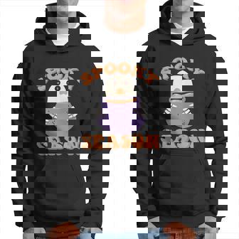 Halloween Day Spooky Season Ghost Retro Halloween Hoodie - Thegiftio UK