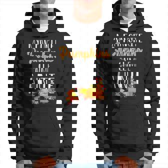 Halloween My Favorite Pumpkins Call Me Auntie Auntie Men Hoodie - Thegiftio