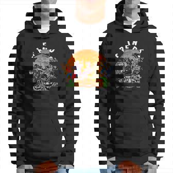 Halloween Friends Graphic Design Printed Casual Daily Basic V2 Hoodie - Thegiftio UK