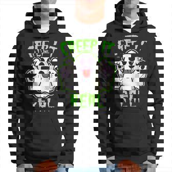 Halloween Ghosts Funny Women Or Men Spooky Hoodie - Seseable