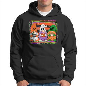 Halloween Gnomes Autumn Pumpkin Fall Costume Funny Holiday Hoodie - Seseable