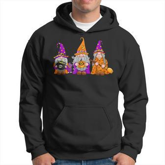 Halloween Gnomes Cute Autumn Pumpkin Fall Funny Holiday Hoodie - Seseable
