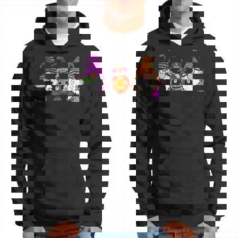 Halloween Gnomes Cute Autumn Pumpkin Fall Funny Holiday Hoodie - Thegiftio UK