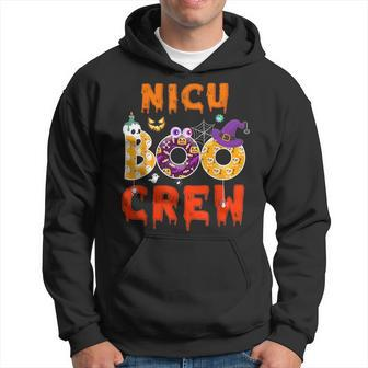 Halloween Nicu Nurse Boo Crew Nursing Men Hoodie - Thegiftio UK
