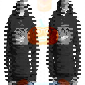 Halloween Pumpkin Braces Orthodontics Dental Surgeon Sweatshirt Men Hoodie - Thegiftio