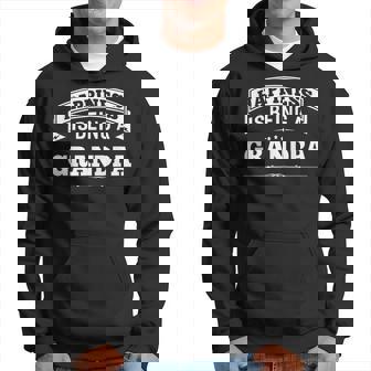 Happiness Is Being A Grandpa Men Top Fathers Day Men Hoodie - Thegiftio UK