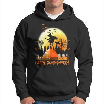 Happy Camp O Ween Camper Camping Halloween Costumes Men Hoodie - Thegiftio UK