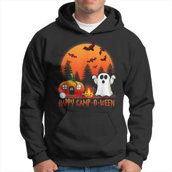 Happy Camp-O-Ween Camping Halloween Costumes Camper Men Hoodie - Thegiftio UK