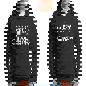 Happy Camper Camping Camp Women Men Hoodie - Thegiftio