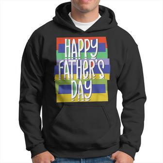 Happy Fathers Day Daddy For Dad Son Daughter Toddler Kids Men Hoodie - Thegiftio UK