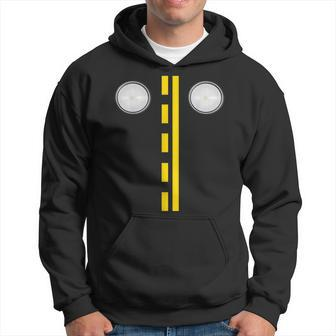 Headlights With Road Markings Funny Halloween Costume Men Hoodie Graphic Print Hooded Sweatshirt - Thegiftio UK