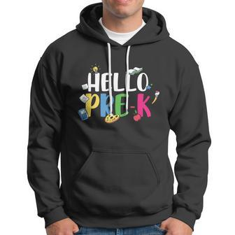 Hello Pre_K Funny Back To School Hoodie - Monsterry