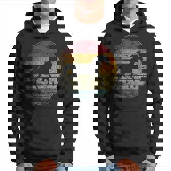 Horse Riding Love Equestrian Girl Vintage Distressed Retro Men Hoodie - Thegiftio
