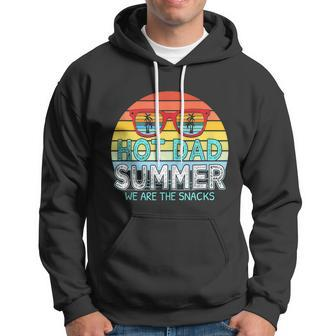 Hot Dad Summer Snacks With Chill Sunglass Vintage Apparel Hoodie - Monsterry DE