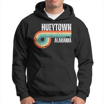 Hueytown City Alabama State Vintage Retro Souvenir Hoodie - Thegiftio UK