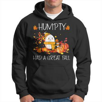 Humpty Had A Great Fall Funny Autumn Joke V4 Hoodie - Thegiftio UK