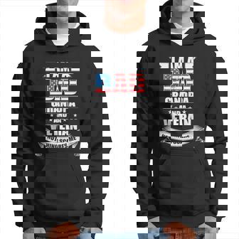 I Am A Dad Grandpa And Veteran American Flag Us Army Veteran Day Graphic Design Printed Casual Daily Basic Hoodie - Thegiftio