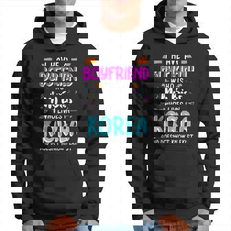 I Have A Boyfriend Who Is My Bias Kpop Korean Music Kdrama Hoodie - Thegiftio UK