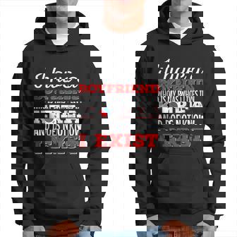 I Have A Boyfriend Who Is My Bias Kpop Lover Korean Kdrama Hoodie - Thegiftio UK